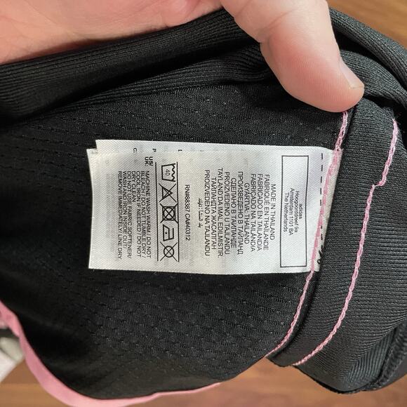 NWT Adidas Men’s XL Slim Fit Inter Miami CF 23/24 Lionel Messi Away Jersey Black - Picture 5 of 9